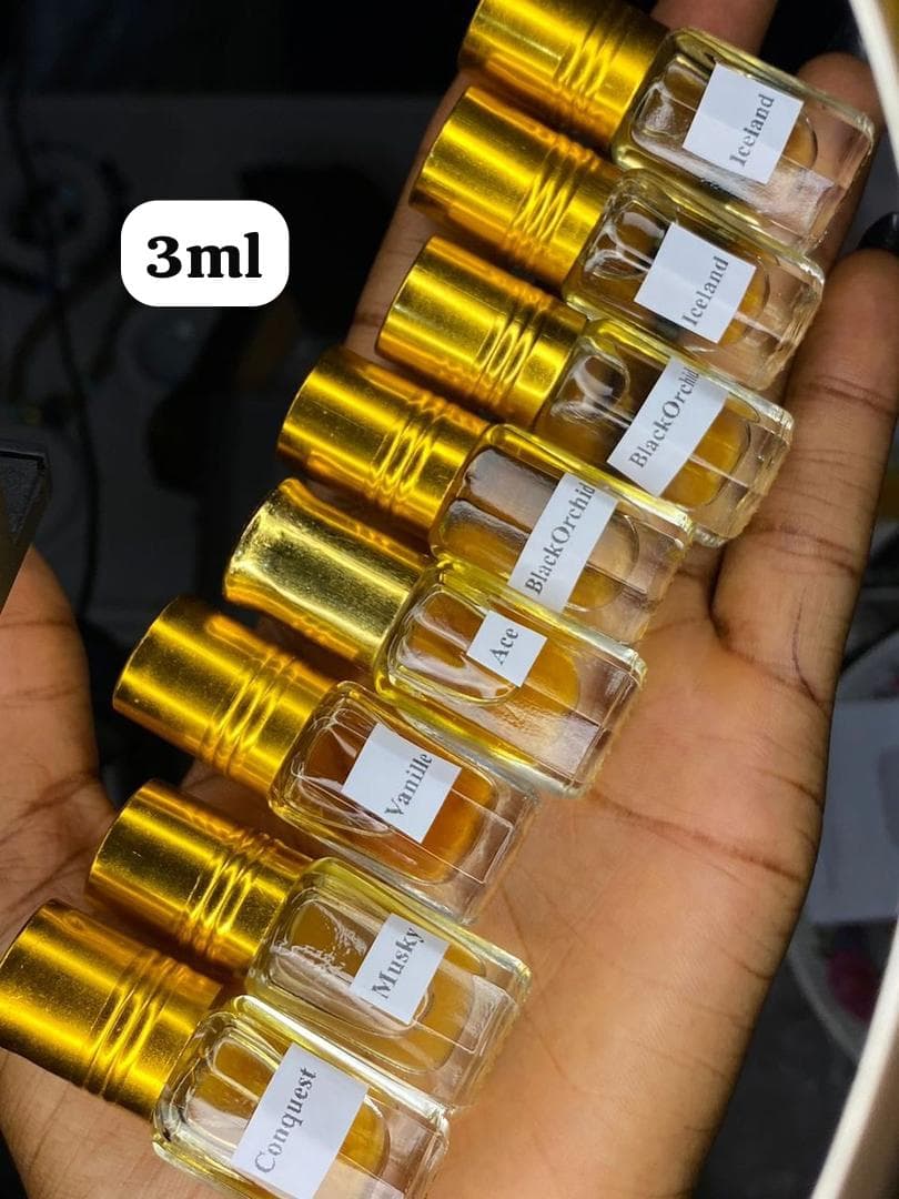 3ML PERFUME OILS – SAMPLE PACK